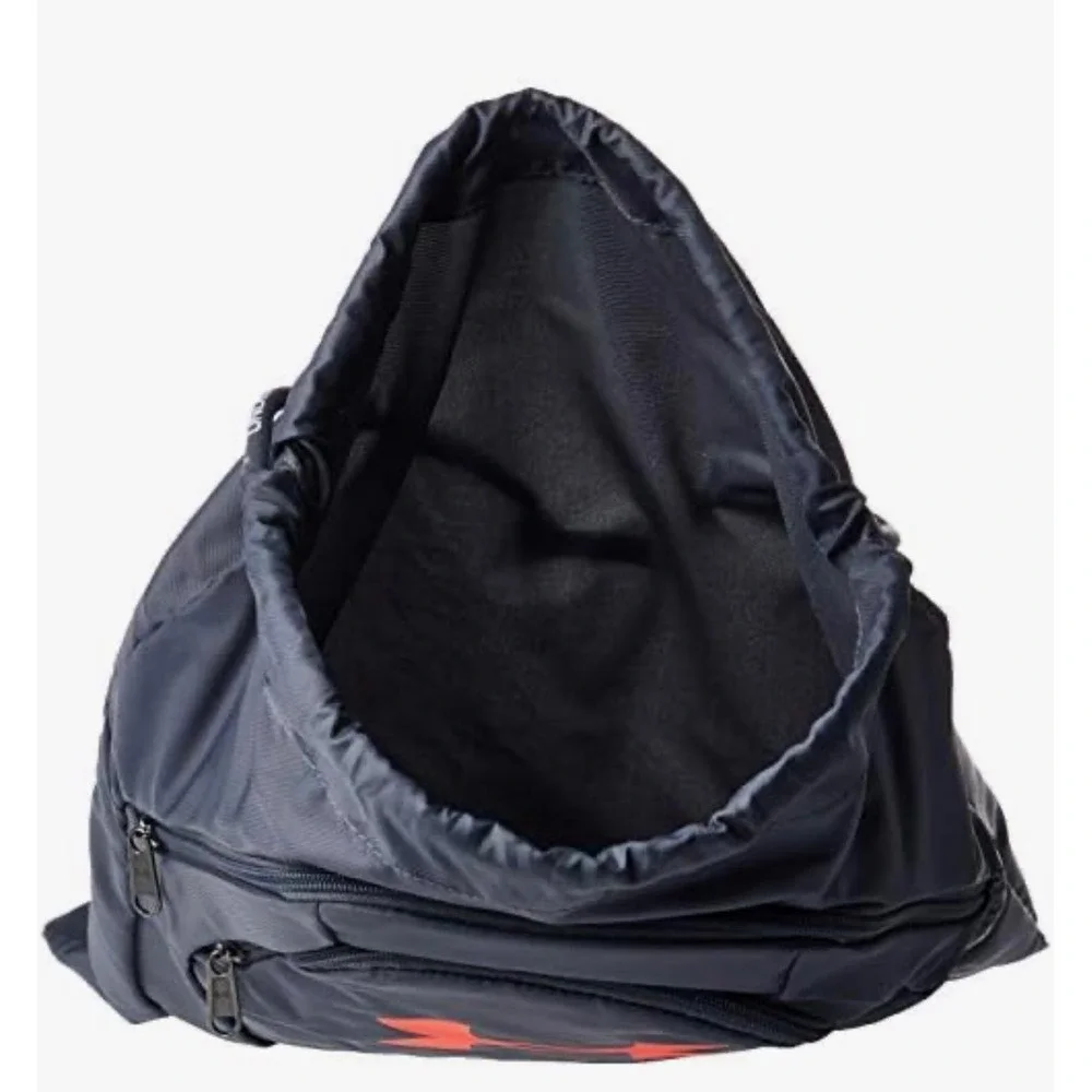 Under Armour Undeniable Sackpack Drawstring Bag Gray Orange 1261954-040